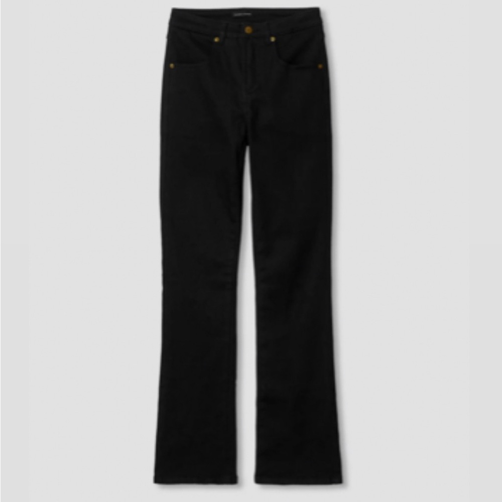 Universal Standard Marne Black Bootcut Jeans